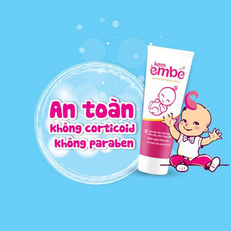 Kem em bé trị chàm sữa