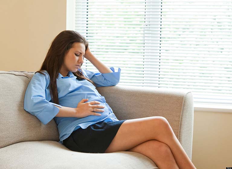 Nguyên nhân khác khiến bà bầu mệt mỏi khó thở