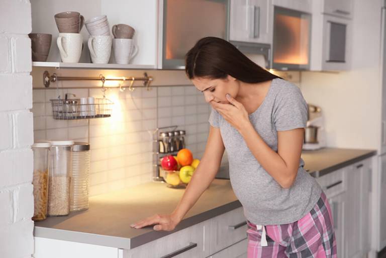 Ốm nghén trong thời gian ngắn, mức độ nhẹ