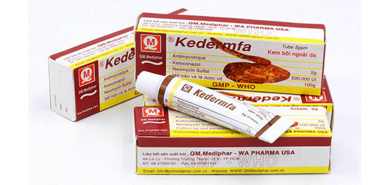 Thuốc trị hắc lào Kedermfa mua ở đâu? Giá bao nhiêu?