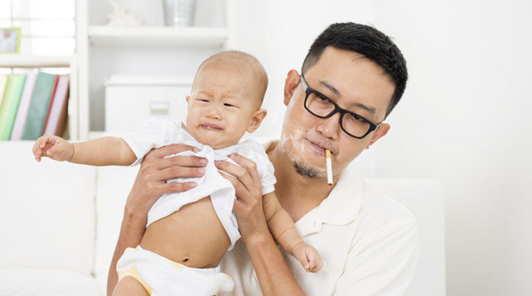 trẻ sơ sinh 1 tháng tuổi bị ho