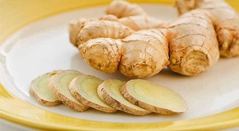 Cây mần ri kết hợp với gừng 