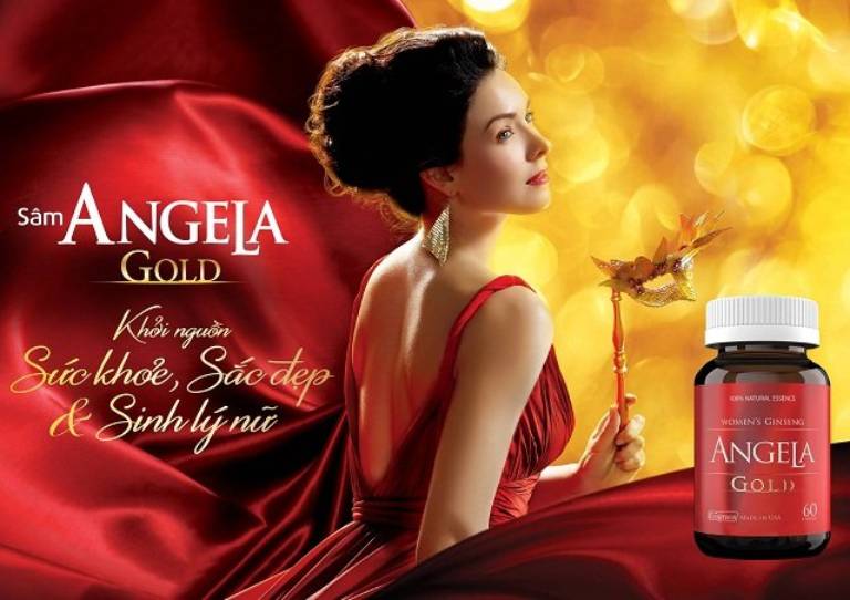 Sâm Angela Gold là sản phẩm phù hợp với đối tượng nữ giới bị suy giảm ham muốn tình dục, mãn kinh, tiền mãn kinh, âm đạo bị ngứa ngáy, đau rát, khô hạn khi quan hệ.