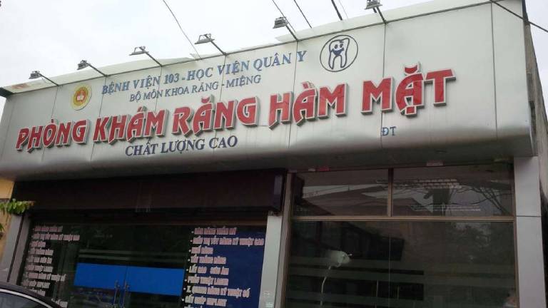 Phòng khám Răng Hàm Mặt của Bệnh viện 103