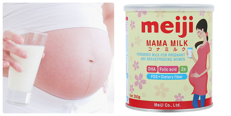 mang thai tháng đầu nên uống sữa gì
