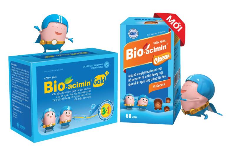 Men vi sinh Bio-acimin (gồm loại Fiber và Gold)