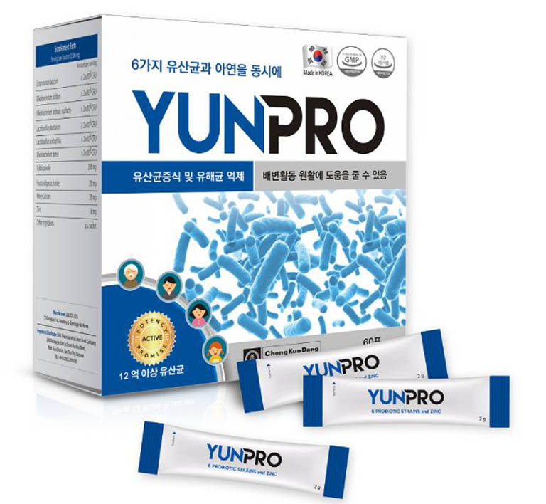 Men vi sinh Yunpro - Hàn Quốc