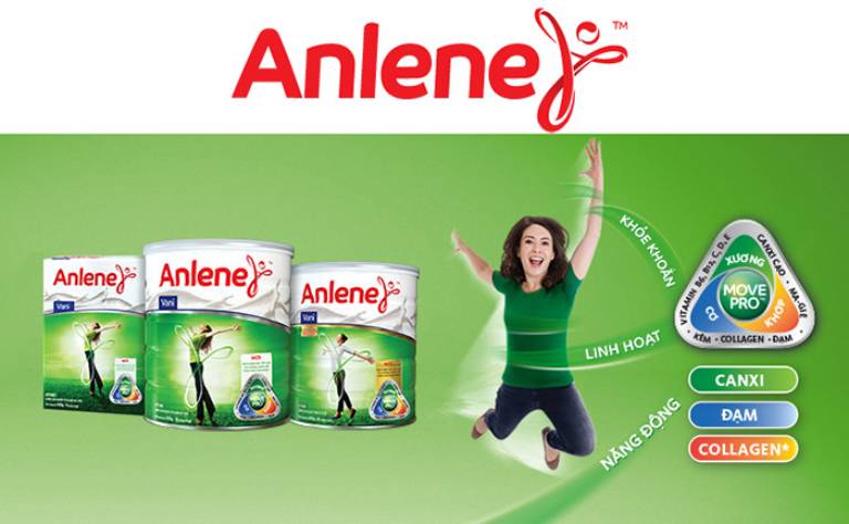 Sữa bột Anlene Gold 800g