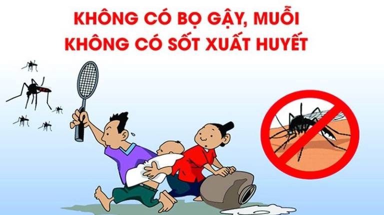Loại bỏ môi trường sinh sản và phát triển của muỗi, bọ gậy, lăng quăng