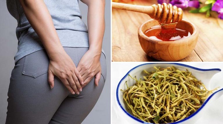 Chữa bệnh trĩ bằng mật ong