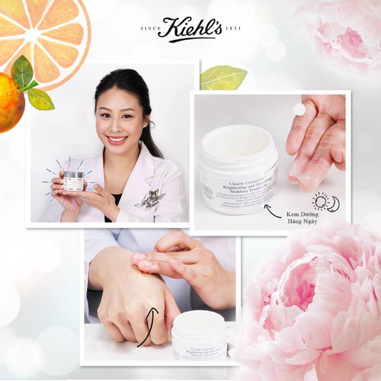 Kem dưỡng ẩm trắng da Kiehl’s
