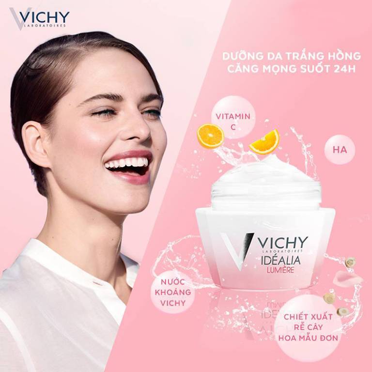 Kem dưỡng trắng da Vichy Idealia Lumiere