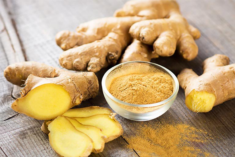 Chữa viêm họng hạt bằng gừng