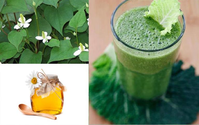 Chữa viêm phế quản bằng rau diếp cá