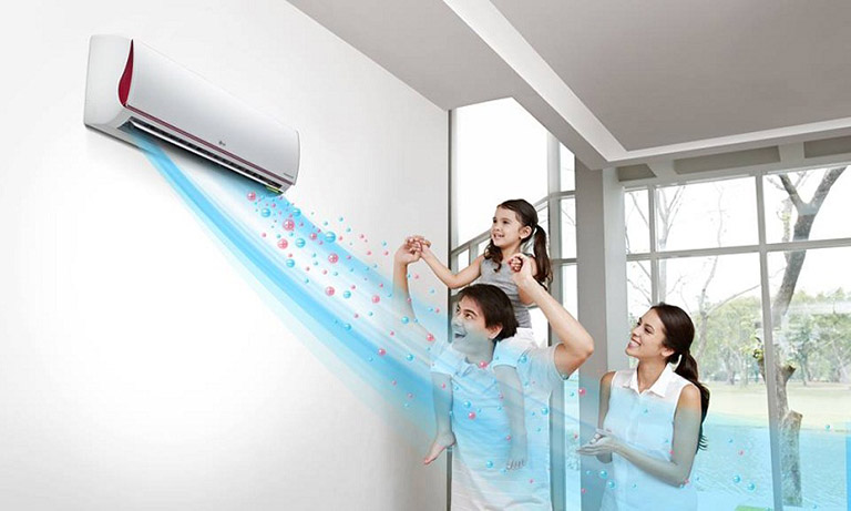 Trẻ bị viêm phế quản có nên nằm điều hoà?