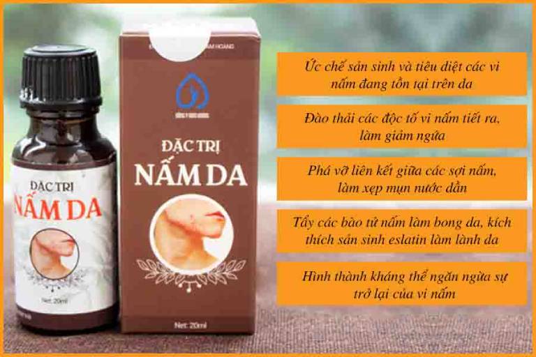 Thuốc trị nấm da Đông y gia truyền Nam Hoàng