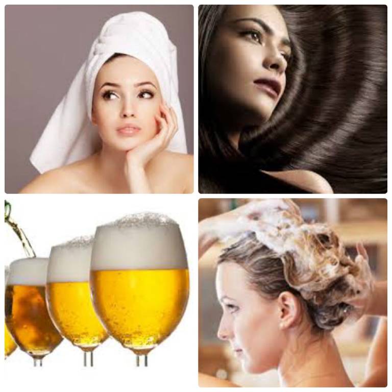 Ủ tóc với bia không chỉ giúp trị nấm mà còn giúp giảm hư tổn nuôi dưỡng tóc chắc khỏe