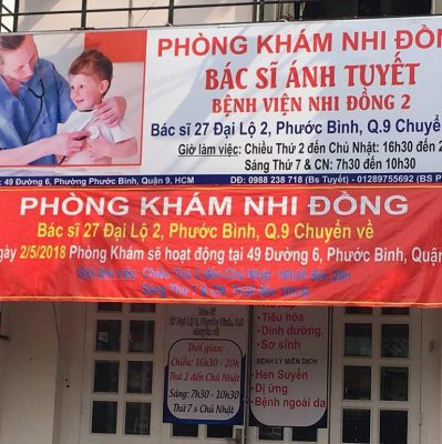 Top 5 phòng khám nhi tại quận 9, uy tín, đáng tin cậy