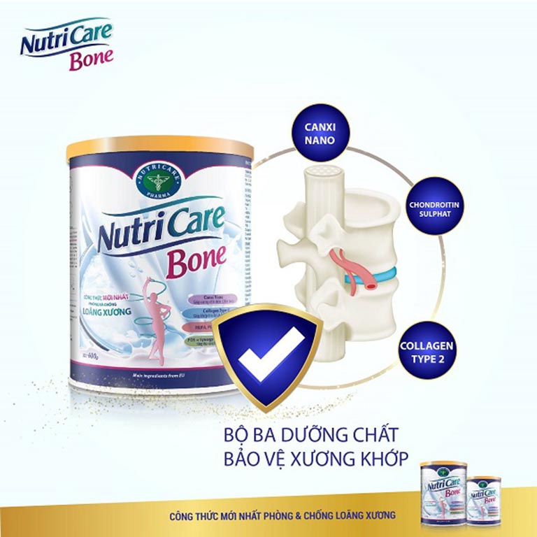sữa tốt cho xương khớp người già