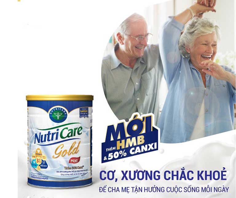sữa tốt cho xương khớp người già