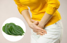 chữa viêm lộ tuyến bằng lá trầu không