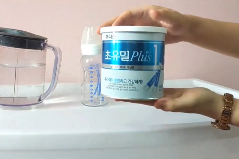 cách pha sữa non ILDong