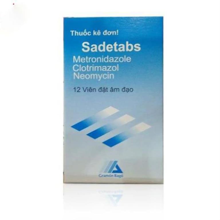 Thuốc điều trị viêm âm đạo Sadetabs 