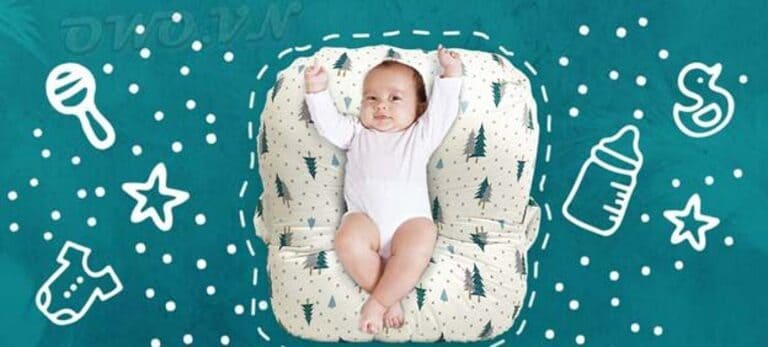 Gối chống trào ngược Runa Kids