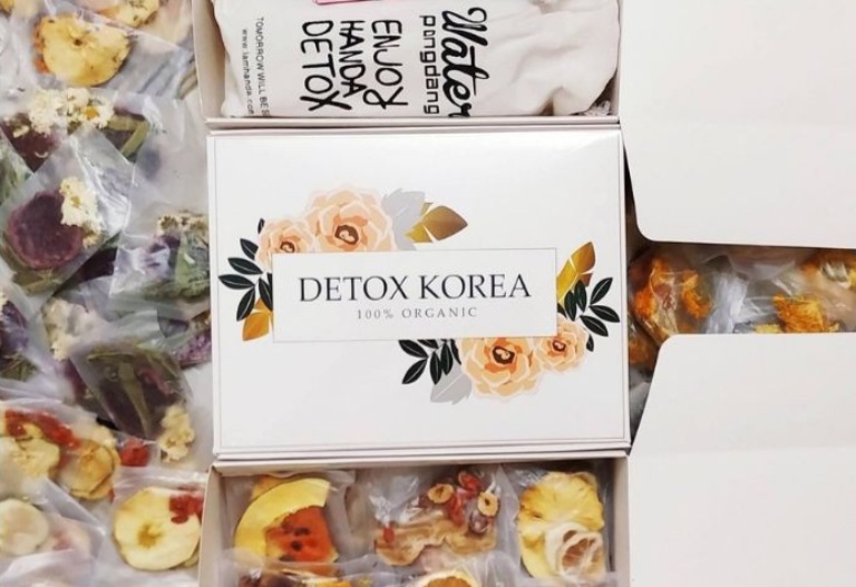 Trà Detox Korea hoa quả sấy khô