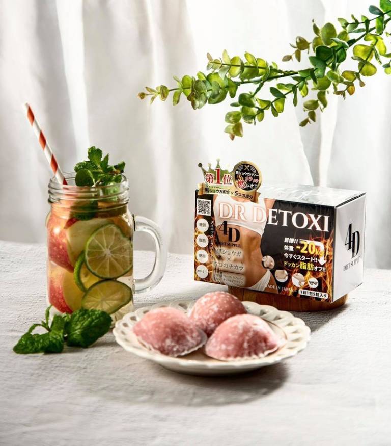 viên detox giảm cân của nhật