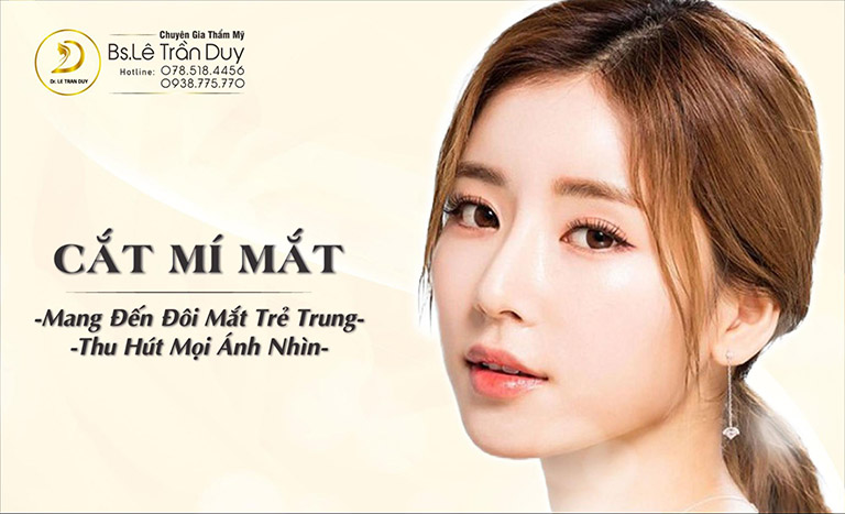 Cắt mắt 2 mí tuyệt đẹp hiệu quả trọn đời