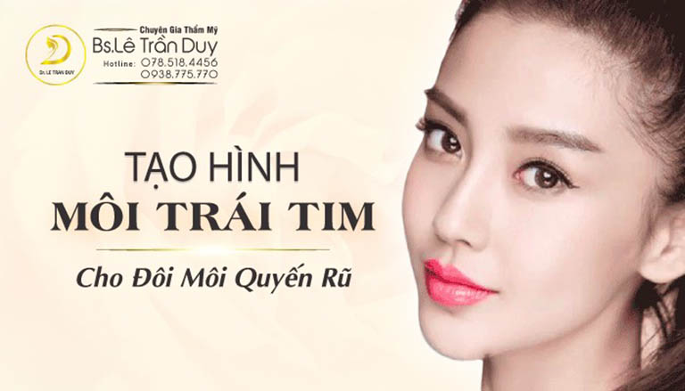chi phí cắt môi trái tim