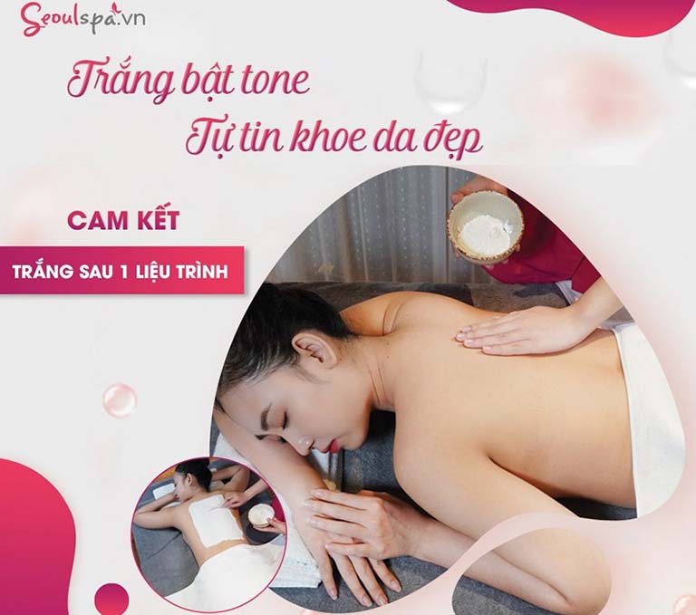 Thẩm mỹ viện Seoul Spa - địa điểm tắm trắng TPHCM được nhiều chị em ưa chuộng