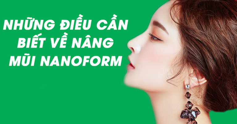 lưu ý khi nâng mũi sụn Nanoform