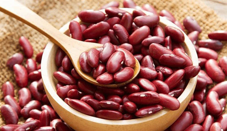 chữa chậm nói bằng đậu đỏ