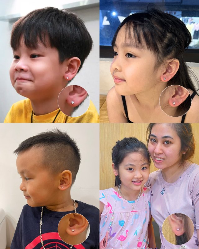 Địa chỉ bấm lỗ tai cho bé tại Hà Nội